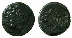Ancient Coins - BLACK SEA.PANTIKAPAION.Circa 3rd Cent BC.AE.21mm