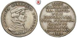 World Coins - SWITZERLAND, ZURICH, Ducat offstrike in silver 1819
