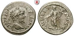 Ancient Coins - Septimius Severus, 193-211, Denarius 198-200 Laodicea