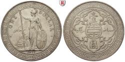 World Coins - GREAT BRITAIN, Trade Dollar 1911 B