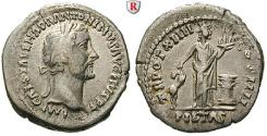 Ancient Coins - Antoninus Pius, 138-161, Denarius 151-152 Rome