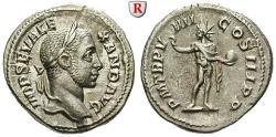 Ancient Coins - Severus Alexander, 222-235, Denarius 230 Rome