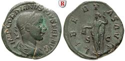 Ancient Coins - Gordian III, 238-244, Sestertius 241-244 Rome
