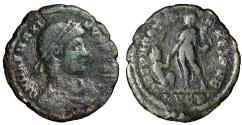 Ancient Coins - Magnus Maximus AE2 "Kneeling Republic" Lyons Fine
