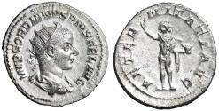 Ancient Coins - Gordian III AR Antoninianus "Sol with Globe" Extremely Fine