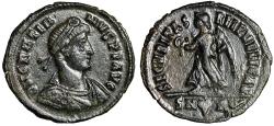 Ancient Coins - Gratian "SECVRITAS REIPVBLICAE Victory" Rome Rare