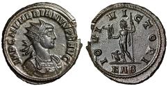 Ancient Coins - Numerian Antoninianus "IOVI VICTORI Jupiter" Rome About Extremely Fine