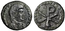 Ancient Coins - Magnentius Centenionalis "Chi-Rho Christogram, Alpha & Omega" Rare