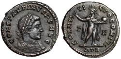 Ancient Coins - Constantine I The Great "Sol with Globe" Trier Extremely Fine