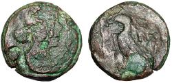 Ancient Coins - Ptolemaic Kingdom: Cleopatra VII Thea Neotera  AE27 "Portrait & Eagle"