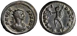 Ancient Coins - Probus Antoninianus "MARTI PACIF Mars, Spear & Shield" Rome