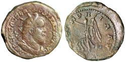 Ancient Coins - Postumus Double Sestertius "Victory" Very Fine