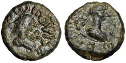 Ancient Coins - King of Bosporus: Thothorses AE19 With Diocletian or Maximian Scarce