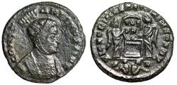 Ancient Coins - Constantine I The Great "Victories, Two Captives in Exergue" Lyons Rare