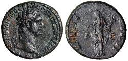 Ancient Coins - Domitian AE As "Moneta with Scales" Rome Good Very Fine