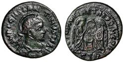 Ancient Coins - Barbarous Constantine I The Great Nummus "Two Victories" Very Fine