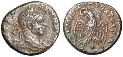 Ancient Coins - Elagabalus AR Tetradrachm "Eagle, Wings Open" Antioch Very Fine