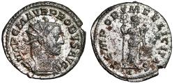 Ancient Coins - Probus Silvered Antoninianus "TEMPORVM FELICITAS Felicitas" Extremely Fine