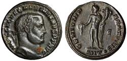 Ancient Coins - Galerius AE Follis "Genius of the Imperator" Antioch Good Very Fine