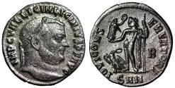 Ancient Coins - Licinius I AE Follis "Jupiter with Victory" Nicomedia Extremely Fine