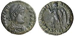 Ancient Coins - Valens "SECVRITAS REIPVBLICAE Victory" Siscia Very Fine