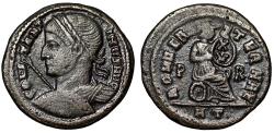 Ancient Coins - Constantine I The Great "ROMAE AETERNAE Roma Enthroned" Rome Rare