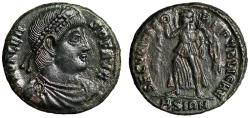 Ancient Coins - Valens Nummus "Victory" Sirmium Mint Good Very Fine Scarce