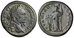 Ancient Coins - Septimius Severus AE30 of Pautalia, Thrace "Hera" Rare