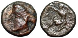 Ancient Coins - Skythia, Olbia AE12 "Archer Crouching" Very Fine