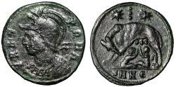 Ancient Coins - Rome City Commemorative "She-Wolf, Three Pellets" Nicomedia