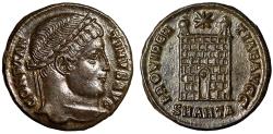 Ancient Coins - Constantine I The Great "Campgate" Antioch Good Very Fine
