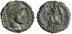 Ancient Coins - Valentinian I "Victory" Rome Extremely Fine