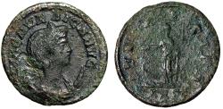 Ancient Coins - Magnia Urbica Antoninianus Wife of Carus "Juno" Rare