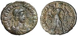 Ancient Coins - Gratian "AVGG AVG Obverse / Victory" Lyons Scarce