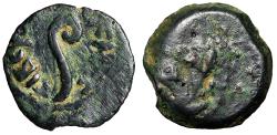 Ancient Coins - Pontius Pilate AE Prutah "Lituus, Pagan Religious Tool" Crucifixion of Jesus