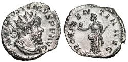 Ancient Coins - Postumus AR Antoninianus "Providentia" Choice Extremely Fine