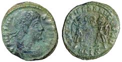 Ancient Coins - Constans I Nummus "VICTORIAE DD AVVGQ NN Two Victories" Siscia