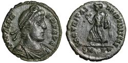 Ancient Coins - Valens "Victory, Holding Wreath and Palm" Rome Good Very Fine