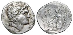 Ancient Coins - Lysimachos (Thrace) AR Tetradrachm "Alexander III The Great Portrait / Athena"