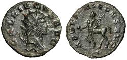 Ancient Coins - Gallienus Antoninianus "Centaur, Globe & Trophy" Zoo Series