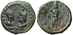 Ancient Coins - Gordian III Pentassarion of Odessos "Confronted with Serapis" Good Very Fine