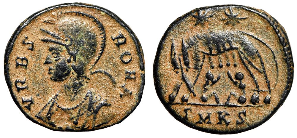 William ｜Rome +  Rome City Commemorative Wolf Suckling Romulus and Remus Cyzicus