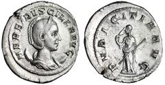 Ancient Coins - Herennia Etruscilla (Wife of Trajan Decius) AR Antoninianus Good Very Fine