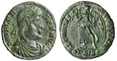 Ancient Coins - Valens "Winged Human Victory" Siscia Extremely Fine