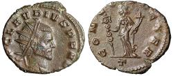 Ancient Coins - Claudius II Gothicus Antoninianus "Concordia" Milan Rare