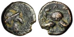 Ancient Coins - Attica, Athens AE12 "Double Bodied Owl" Rare