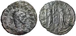 Ancient Coins - Probus Antoninianus with Very Rare BONO IMP C PROBO AVG Legends