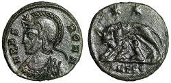 Ancient Coins - Rome City Commemorative "She Wolf Suckling Romulus & Remus" Thessalonica