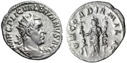 Ancient Coins - Valerian I AR Antoninianus "CONCORDIA MILIT Concordia" Scarce Extremely Fine