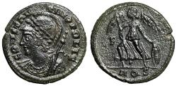 Ancient Coins - Constantinople City Commemorative "Victory, F" Aquileia Scarce